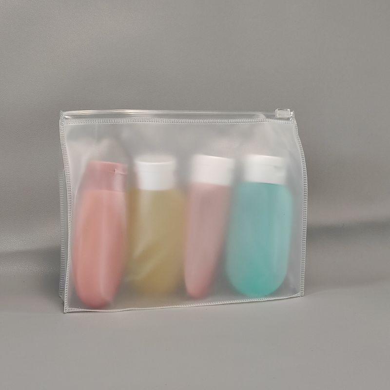 Customized Color Cosmetic Plastic Bag for Retail Packaging