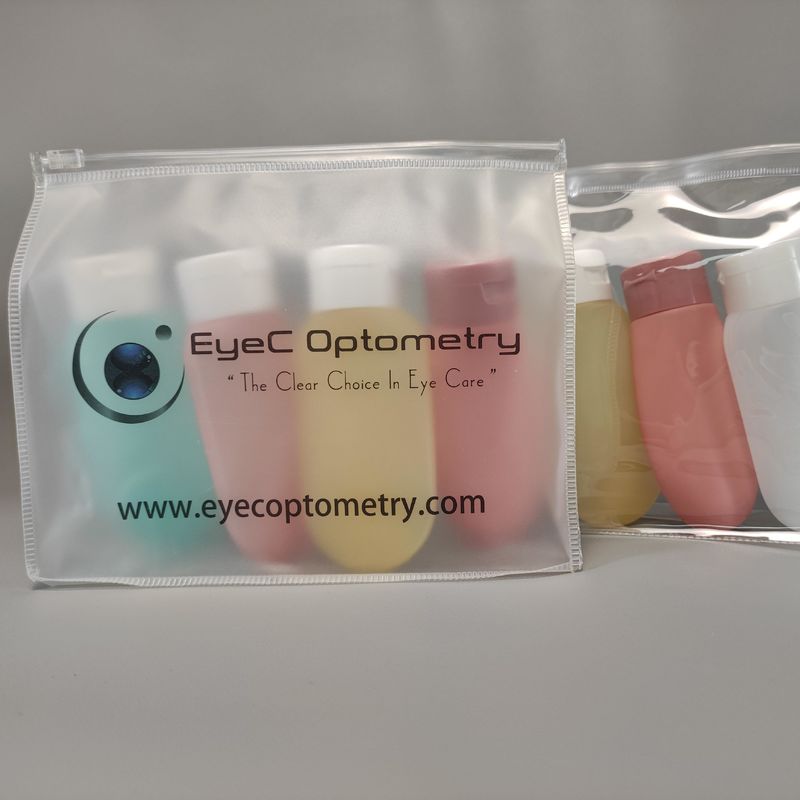 Customized Color Cosmetic Plastic Bag for Retail Packaging