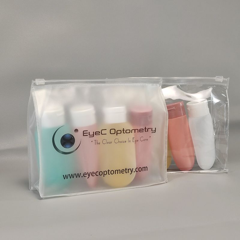 Customized Color Cosmetic Plastic Bag for Retail Packaging