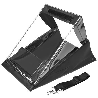 Studenten PVC Outdoor Skizzen-Winkelbrett Akryl Schreibbrett Schrägbrett mit Clip-Copertura